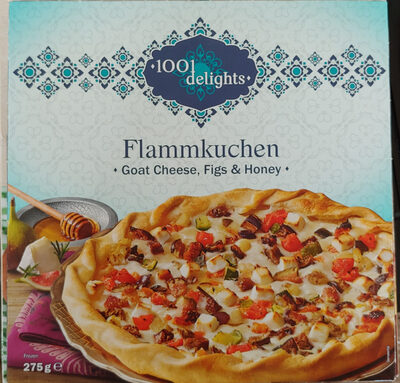 flammkuchen goat cheese, figs and honey - Product