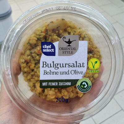 Bulgur Salat Bohnen & Oliven - Producto - de