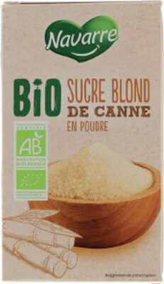 Sucre de canne blond bio - Product - fr