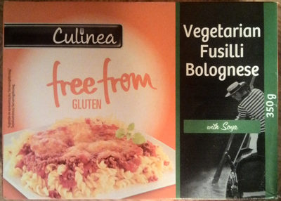 Culinea Vegetarian Fusilli Bolognese - Produit - sv