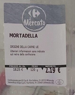 Mortadella - Prodotto