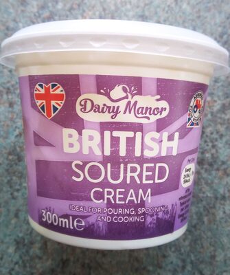 Calories in Daily Manor British Soured Cream