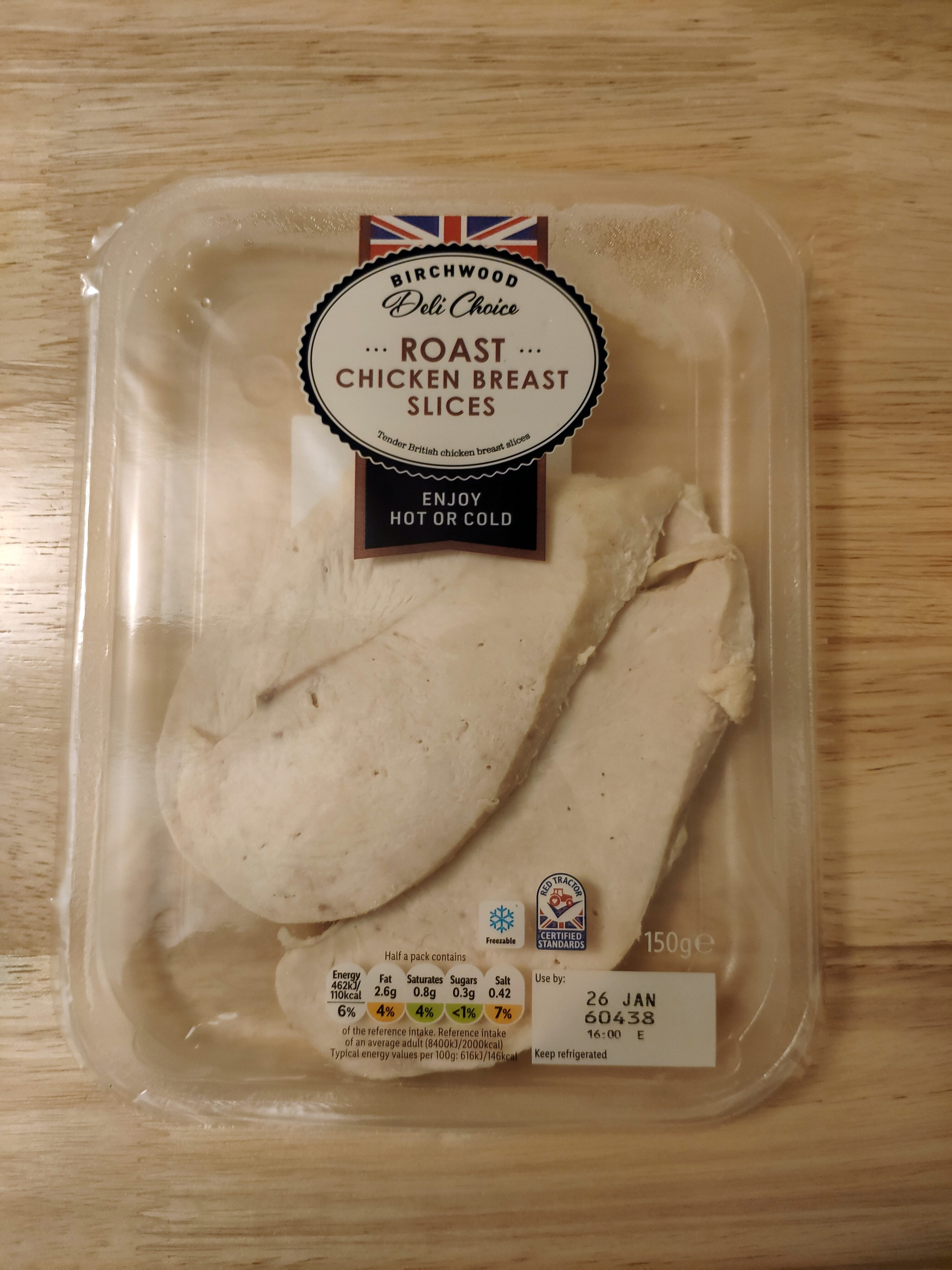Roast chicken breast slices - Producto - en