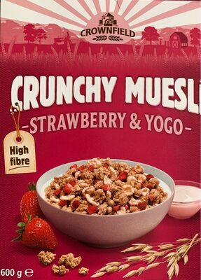 Crunchy muesli strawberry-yogo - Produit