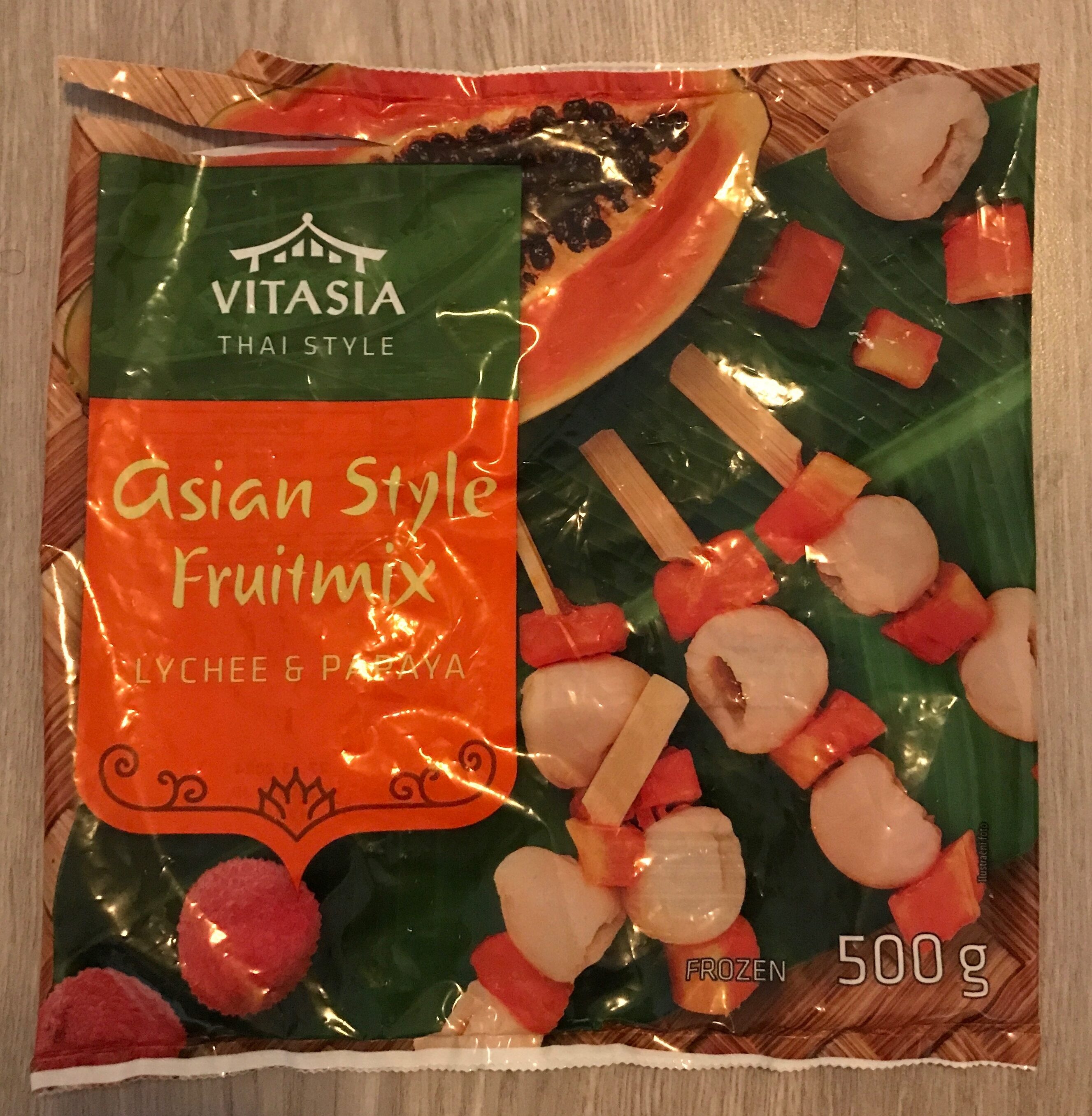 Asian Style Fruit Mix Lychee/Papaya - Produkt - en