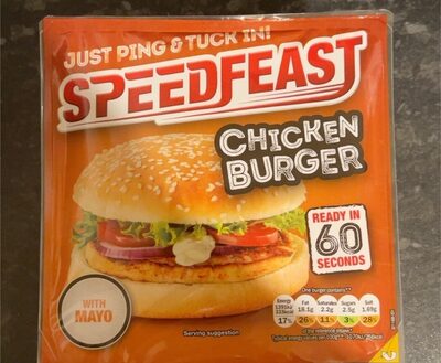 Speedfeast Chicken Burger - Product