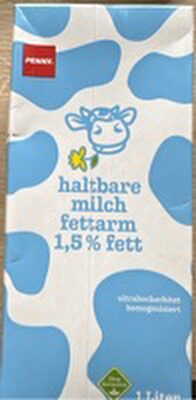 Penny haltbare Milch fettarm 1,5g Fett - Producto - de