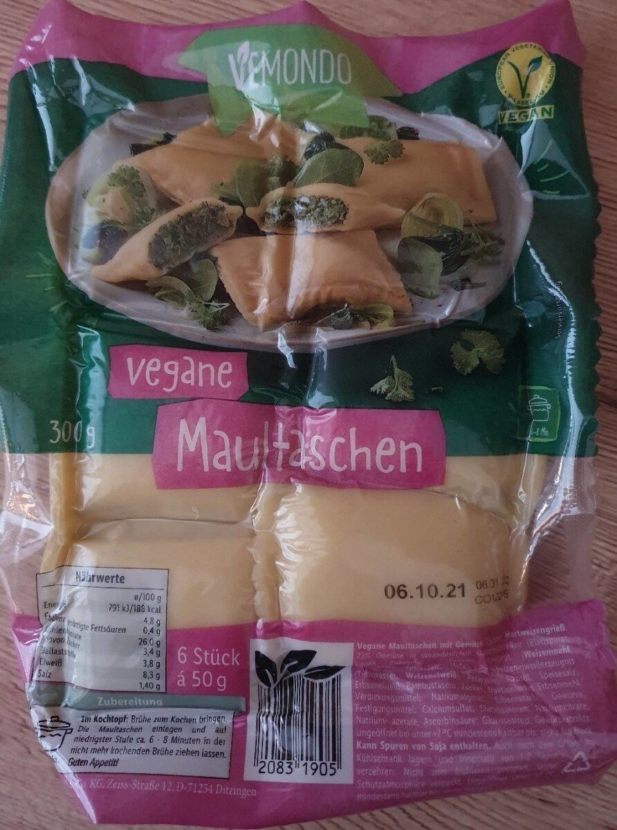 Vegane Maultaschen - Product - de