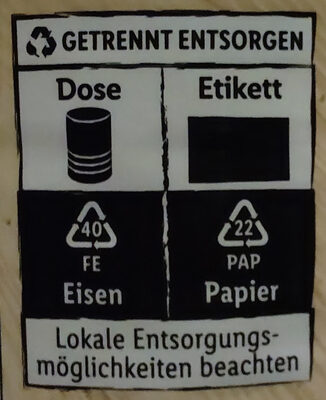Möhren Eintopf - Recycling instructions and/or packaging information - de