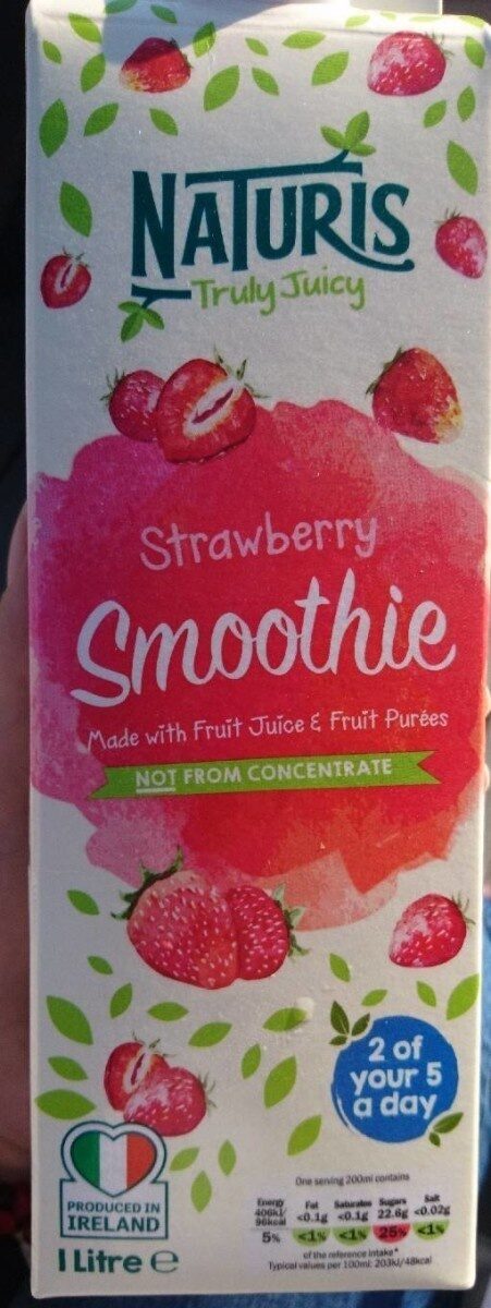 Strawberry smoothie - Producto - en