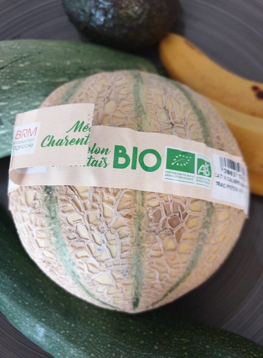 Melon charentais jaune bio - Nutrition facts - fr
