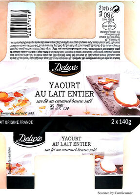 Yaourt brassé sur lit au caramel beurre salé - Производ - fr