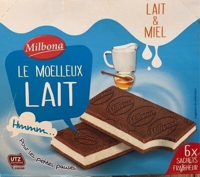 Milbona Milch Snack Milchcreme & Honig - Prodotto - fr