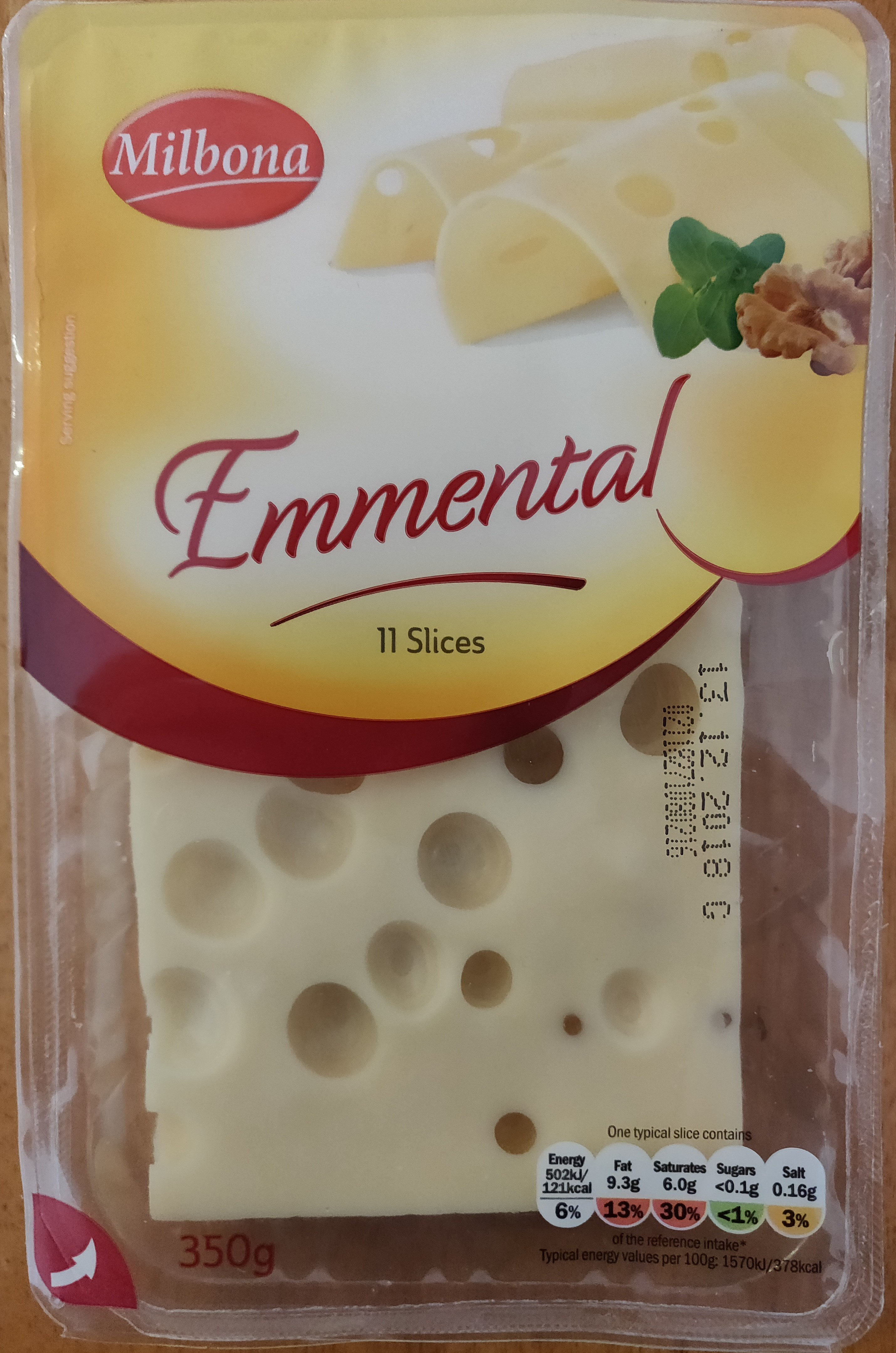 Emmental slices - Product