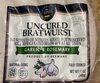 Uncurred Bratwurst - Product