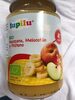 manzana, melocotón y plátano - Producto