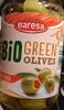 Grüne Oliven mit rotem Paprika - نتاج