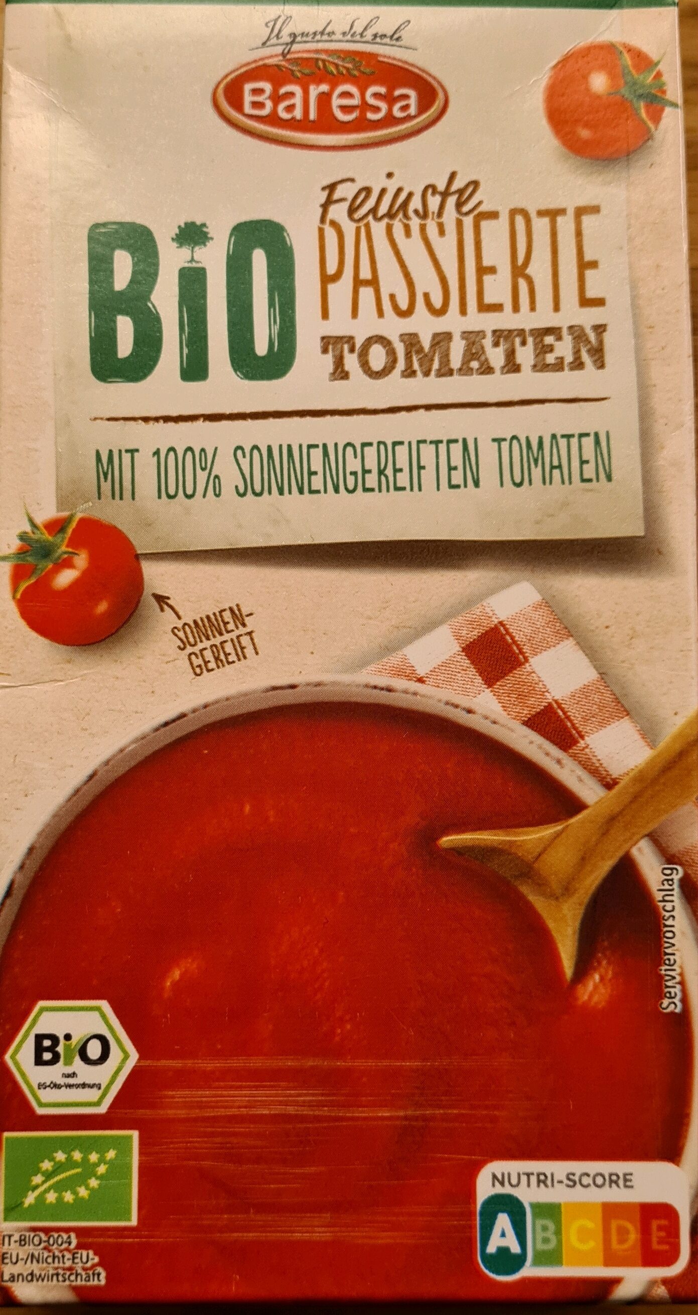 Organic tomato passata - Produkt