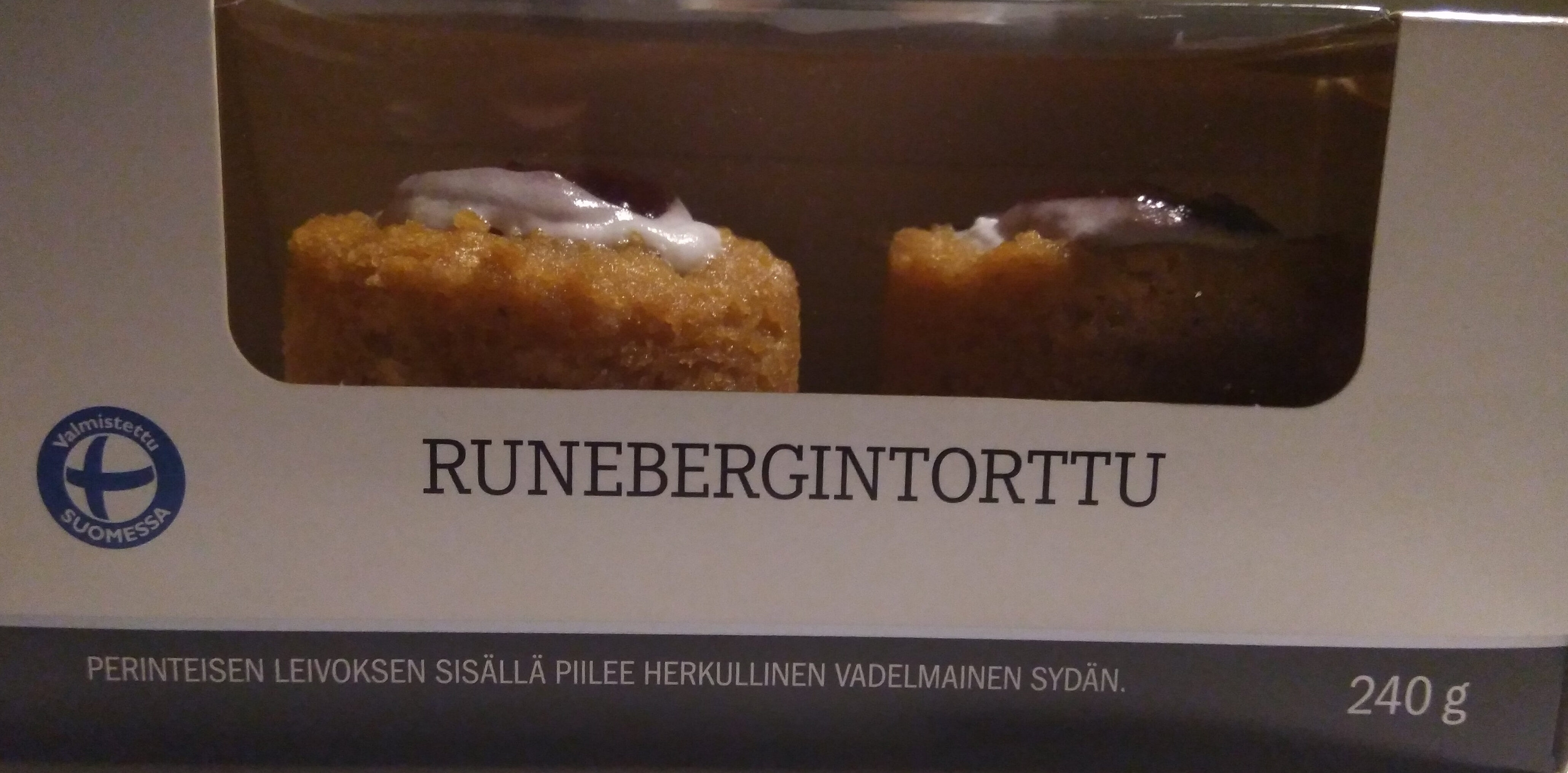 Runebergintorttu - Product - fi