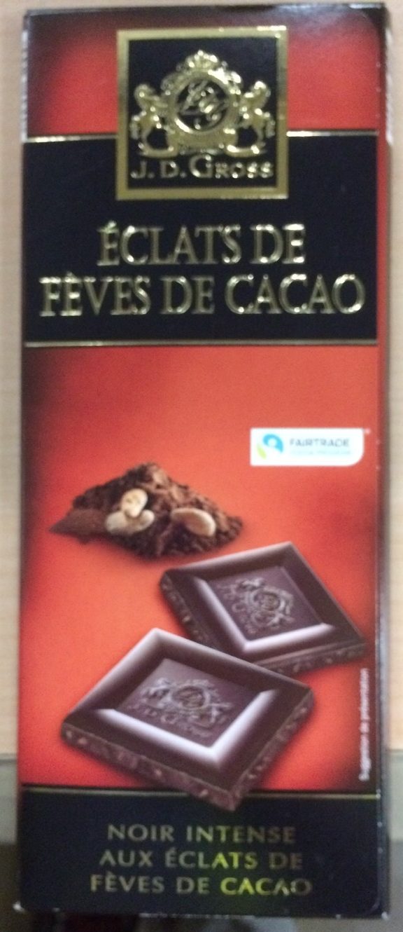 Noir intense aux éclats de fèves cacao - Producte - fr