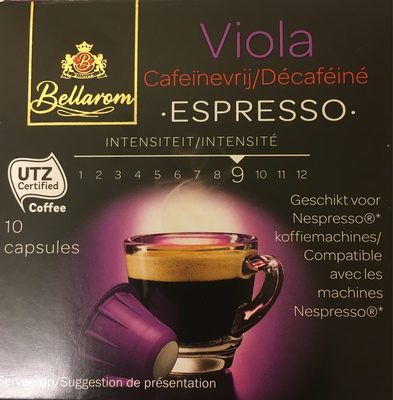 Sanders Kinderdag Misbruik Viola Espresso Décaféiné - Bellarom - 50 g e