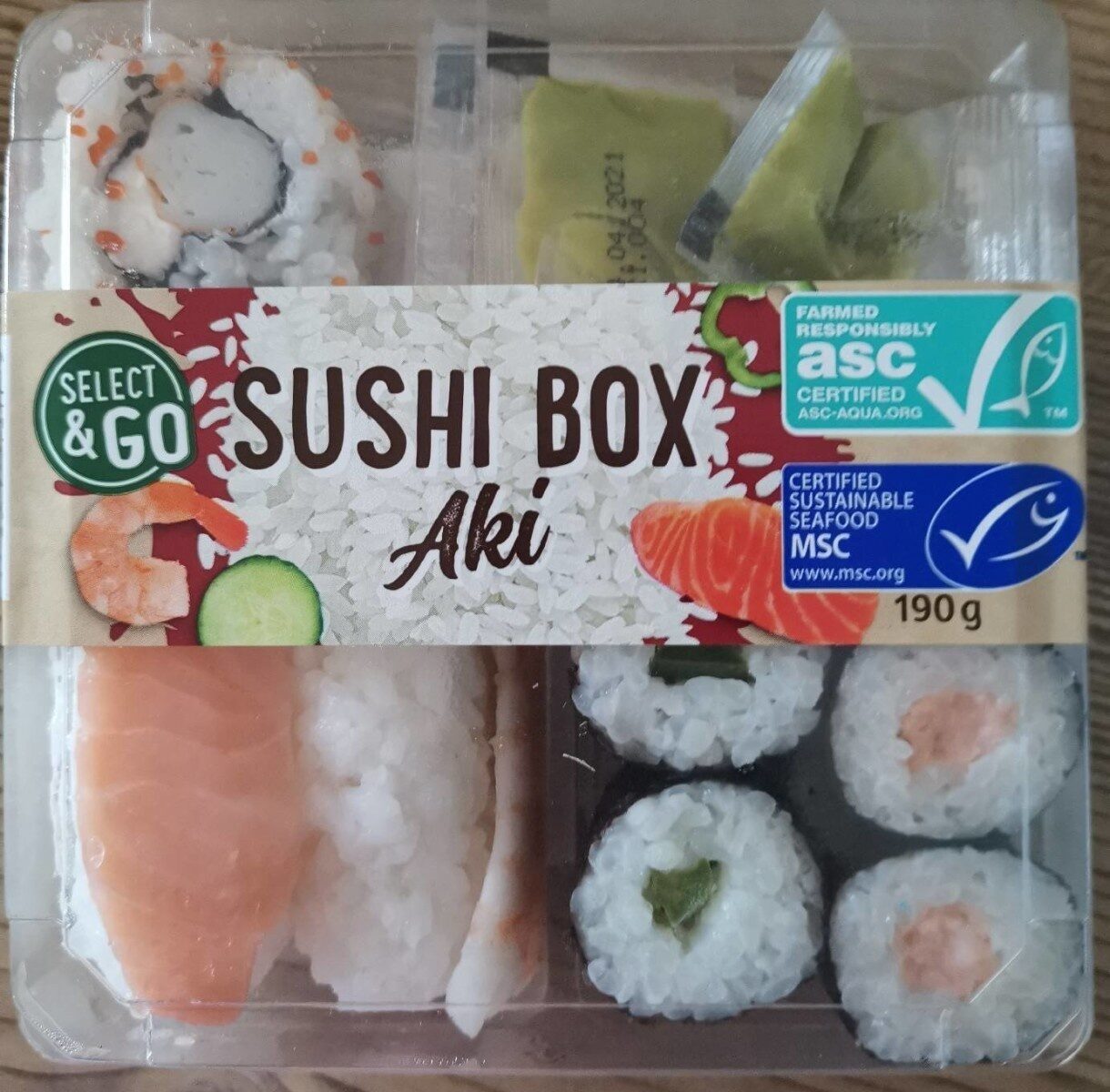 Sushi Box Aki - Produkt