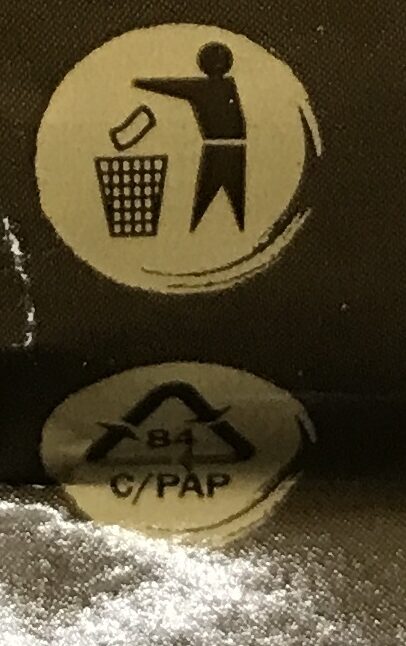 Pepř černý mletý - Recycling instructions and/or packaging information - cs