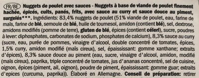 Chicken Nuggets XXL - Ingredientes - fr