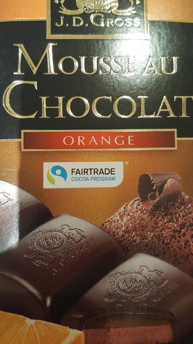 Mousse au chocolat orange - Producte - de