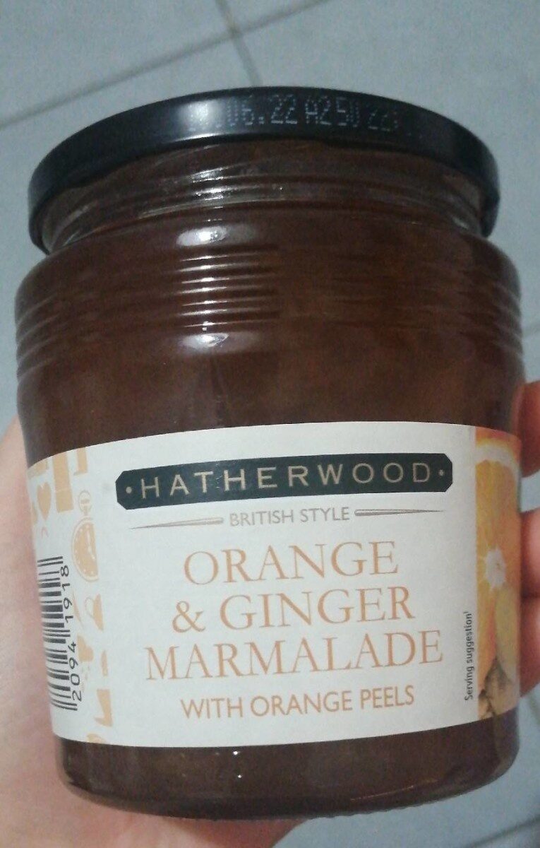 Orange & Ginger Marmalade - Product - es