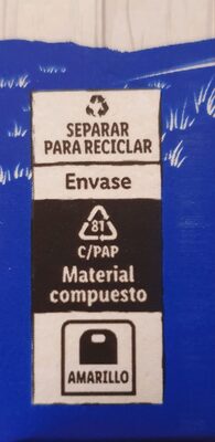 Milbona leche entera - Recycling instructions and/or packaging information - es