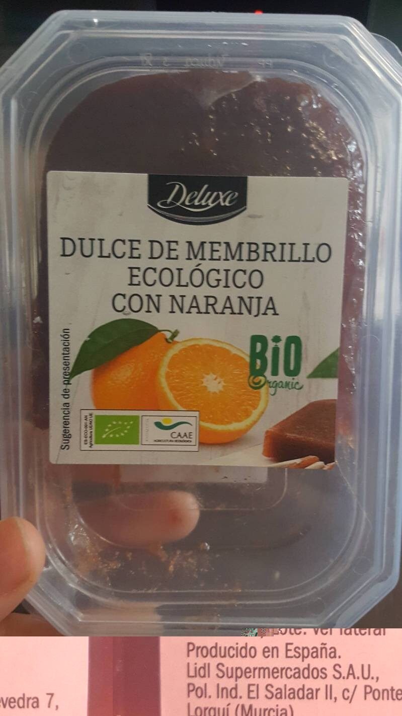 Dulce de membrillo ecológico con naranja - Producte - es
