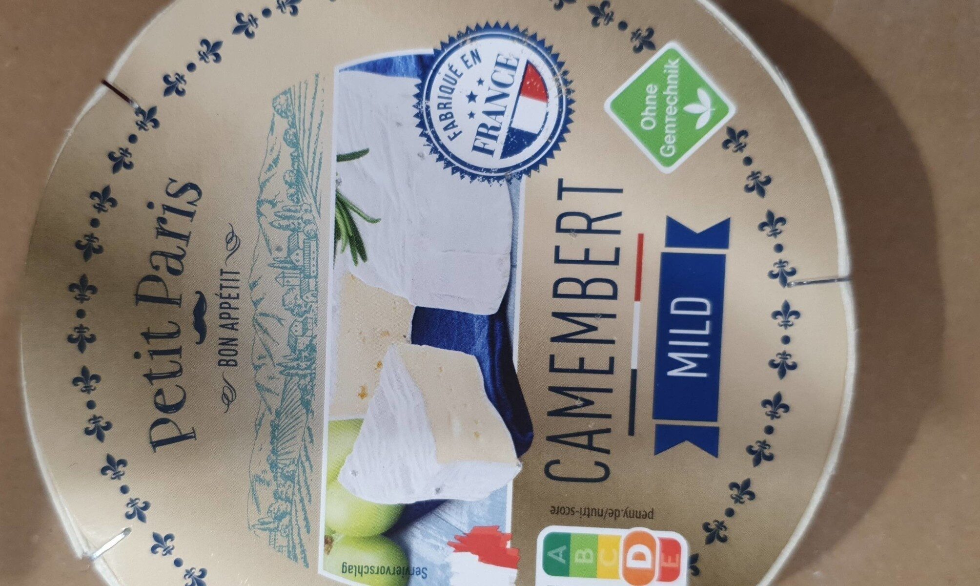 Camembert mild - Produkt