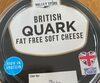 British Quark Fat Free Soft Cheese - Prodotto