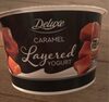 Caramel layered yogurt - Product
