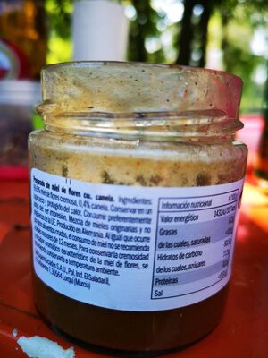 Miel de flores canela - Informació nutricional - es