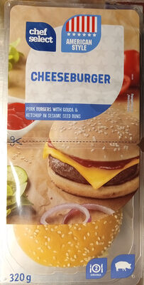 Chef Select American Style Cheeseburger - Produkt - fi