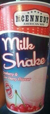 Milk Shake Cranberry et Sour Cherry Flavour - Produit