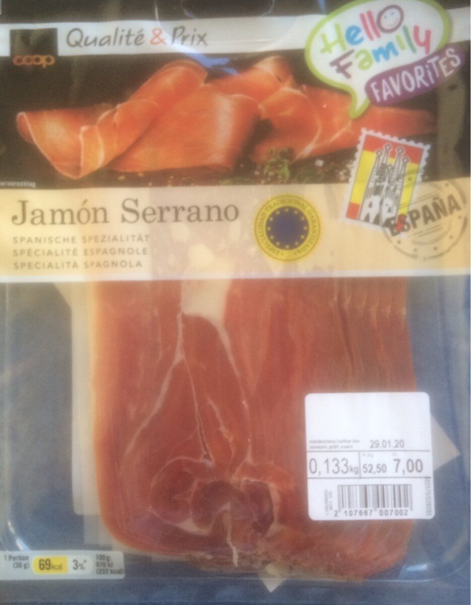 Jamón Serrano - Prodotto - fr