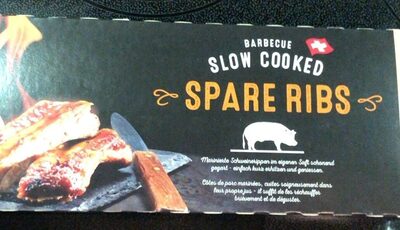 Spare ribs slow cooked - Product
