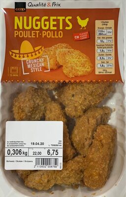 Nuggets poulet - Product - fr