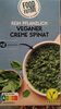 Veganer Creme Spinat - rein pflanzlich - Produkt
