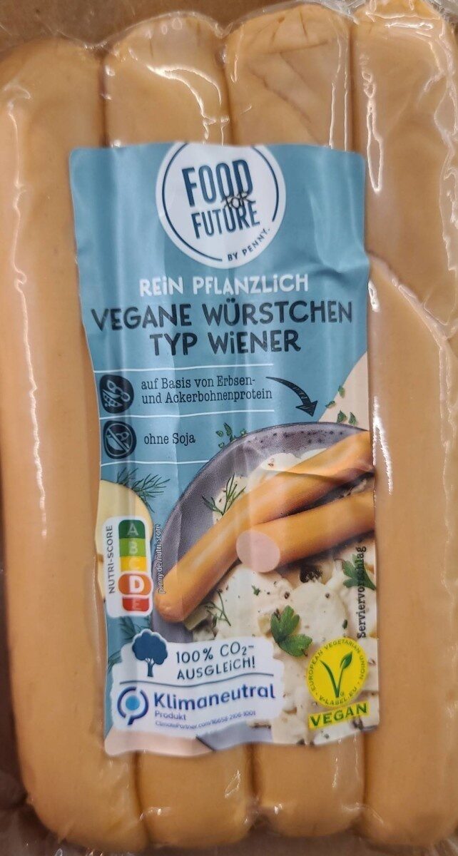 Vegane Würstchen Typ Wiener - Produkt