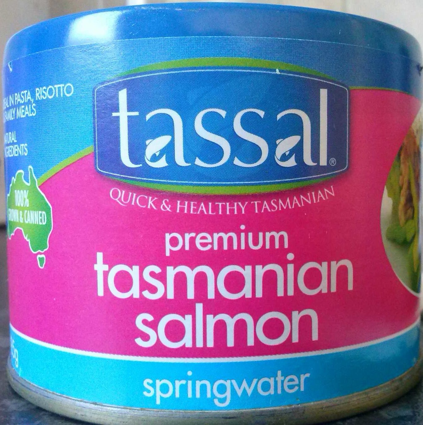 Premium Tasmanian Salmon Springwater - Product