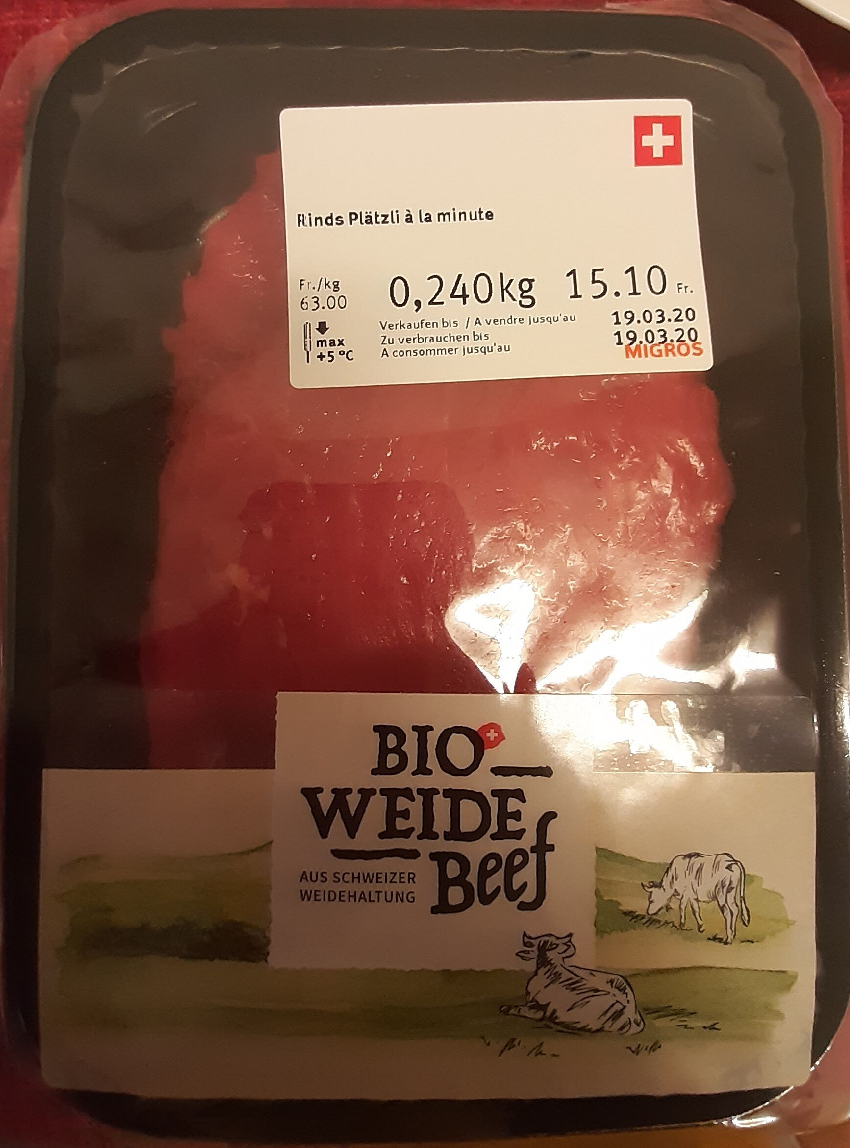 Bio Weide Beef - Prodotto - de
