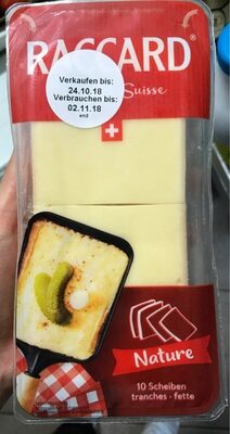 Raclette suisse - Produit