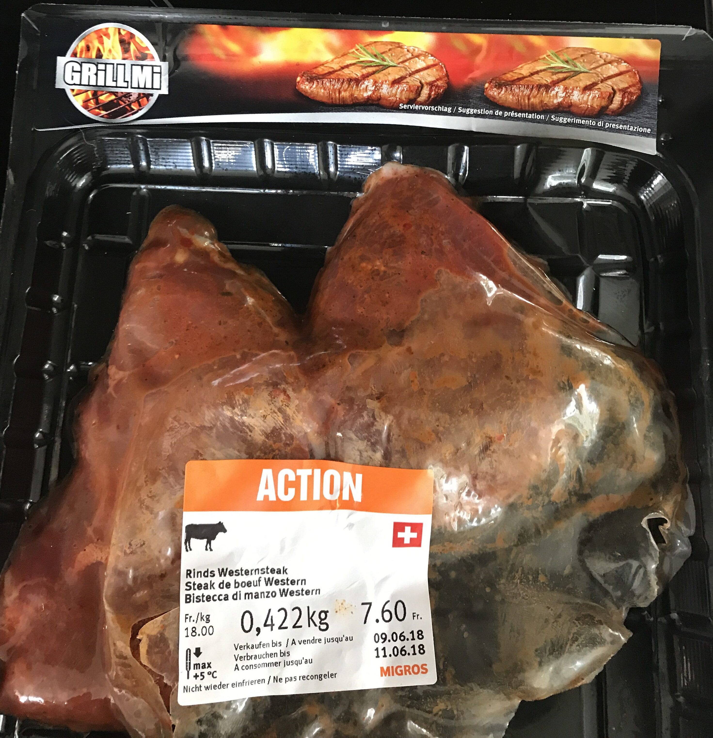 Steak de boeuf Western - Prodotto - fr