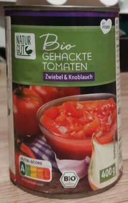 Bio gehackte Tomaten (Zwiebeln und Knoblauch) - Produkt