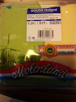 Gouda Holland IGP (30 % MG) - Product - fr