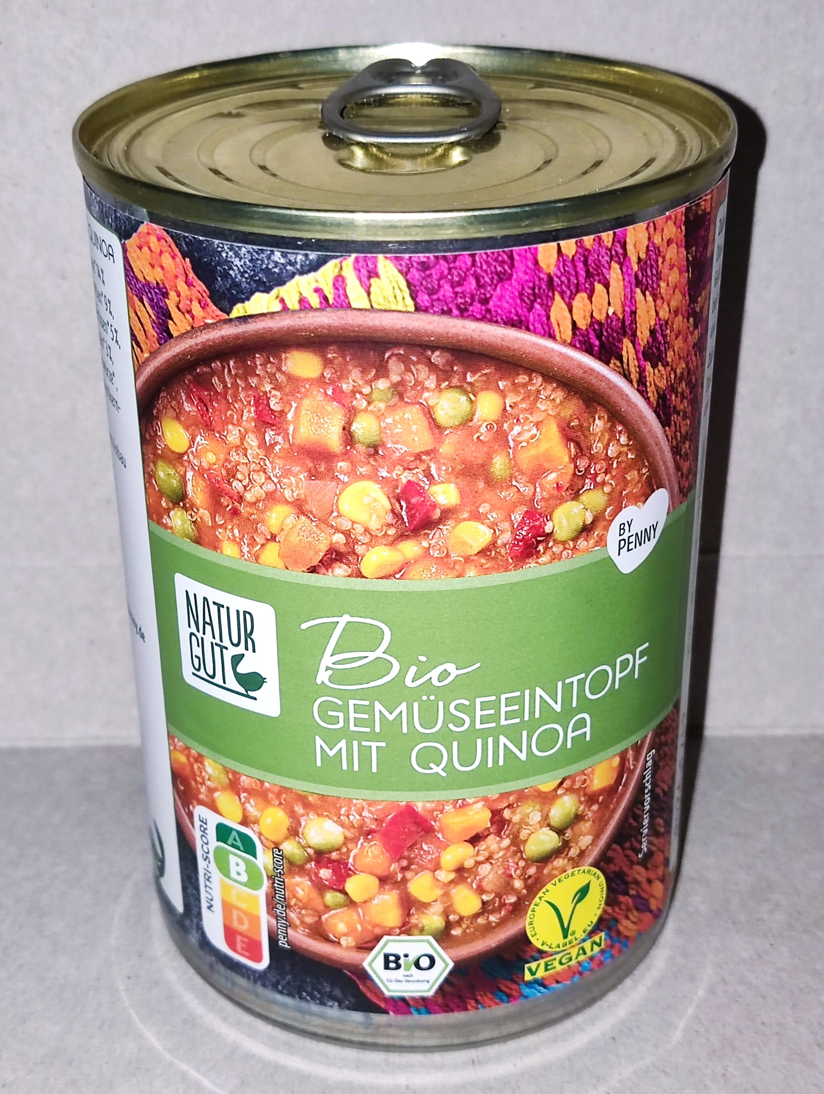Bio-Gemüseeintopf mit Quinoa - Produkt